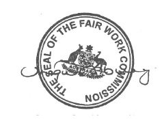al of the Fair Work Commission with Member Signature